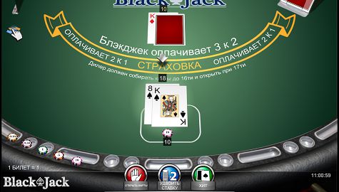 Блэкджек в Pobeda Casino (Казино Победа).